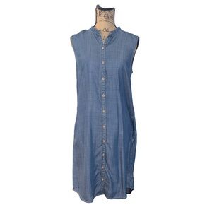 Tommy Bahama Chambray All Day Sleeveless Dress